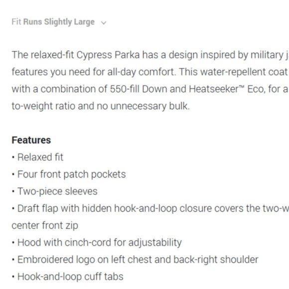 NWT The North Face Cypress Parka - Men’s Size M - Picture 16 of 16